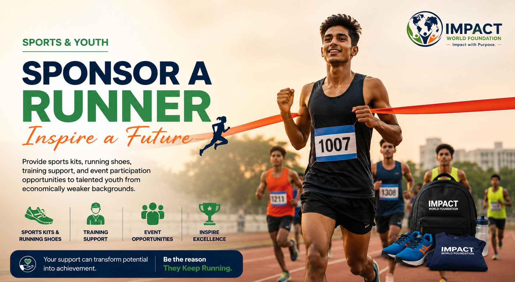 Sponsor a Runner – Inspire a Future